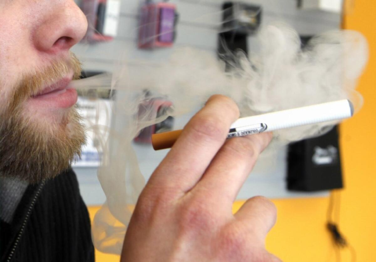 E cigarettes to quit smoking They re as good as nicotine patches